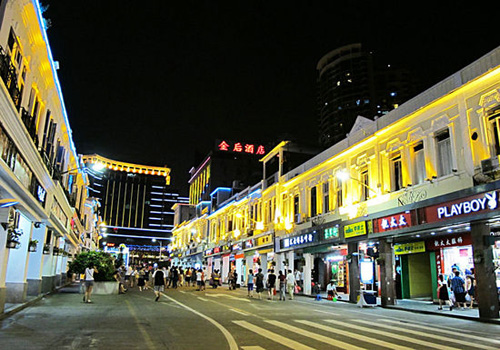 Pedestrian Street of Xiamen