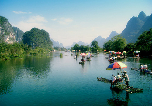 Yulong River in Yangshuo