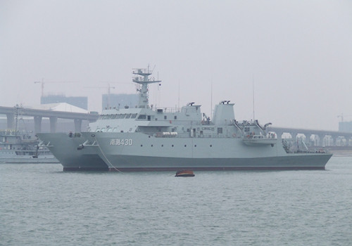 Fleet in Zhanjiang harbor