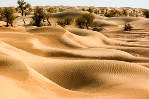 Taklamakan Desert in China