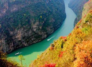 Three Gorges in Autumn
