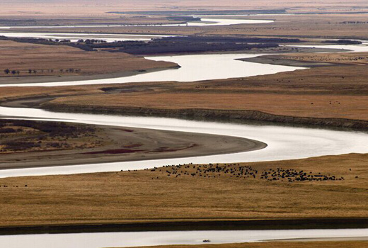 Yellow River in China